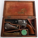 CASED NEW YORK COLT MODEL 1849 POCKET MODEL