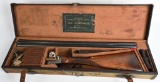ENGLISH ARMY NAVY C.S.L. 12 BORE DOUBLE WITH CASE
