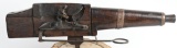 EARLY FLINTLOCK SPRING TRAP GUN