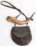 WORKING CLASS SCREW TIP POWDER HORN & BAG