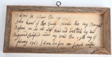 HAND WRITTEN 1763 WOLF BOUNTY RECEIPT