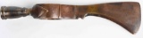 1803 DATED BRONZE CAST PIPE TOMAHAWK HEAD