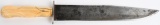 LARGE WORTH & SONS SHEFFIELD BOWIE KNIFE