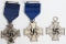 WW2 NAZI GERMAN 25 YEAR FAITHFUL SERVICE MEDAL LOT