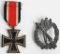 WWII NAZI GERMAN EKII INFANTRY ASSUALT BADGE LOT