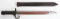 WWII JAPANESE CHILDS TRAINING BAYONET W/ SCABBARD