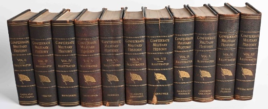 1899 CONFEDERATE MILITARY HISTORY COMPLETE 11 VOLS