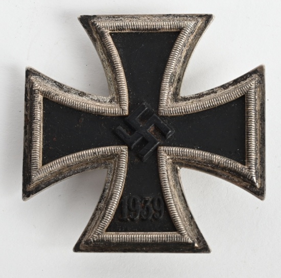 WWII NAZI GERMAN 1ST CLASS IRON CROSS #20 EKI WW2
