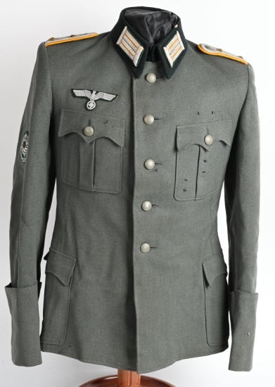 WWII NAZI GERMAN M36 CAVALRY OFFICER JACKET WW2