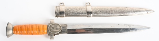 WWII NAZI SOCIAL WELFARE LEADER'S DRESS DAGGER WW2