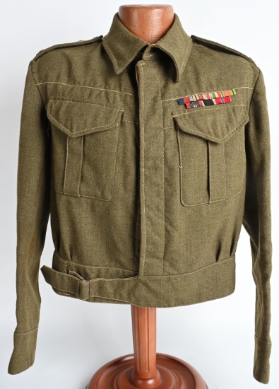 WWII NEW ZEALAND FIELD ENGINEERS IDED UNIFORM WW2