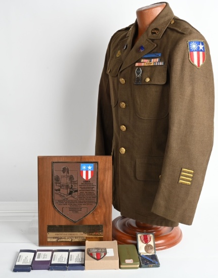 WWII MARS TASK FORCE UNIFORM GROUPING WW2
