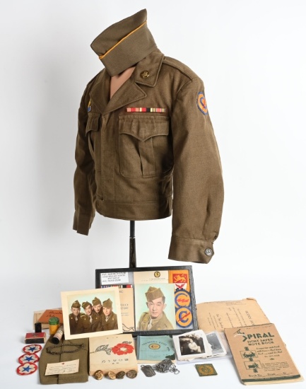 WWII JAPANESE AMERICAN CONSTABULARY UNIFORM GROUP