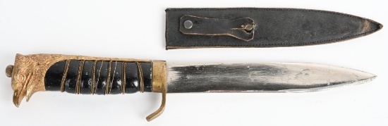 WWII ITALIAN FASCIST YOUTH DAGGER W SCABBARD WW2