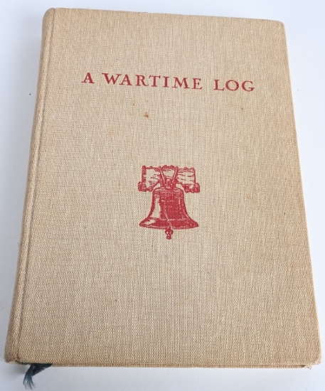 WWII US POW A WARTIME LOG FILLED OUT STALAG III B