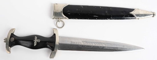 WWII NAZI GERMAN SS M33 SERVICE DAGGER BY KLASS