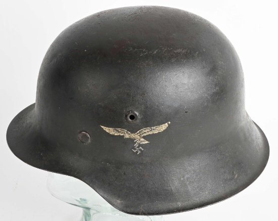 WWII NAZI GERMAN LUFTWAFFE M42 HELMET NS64 WW2