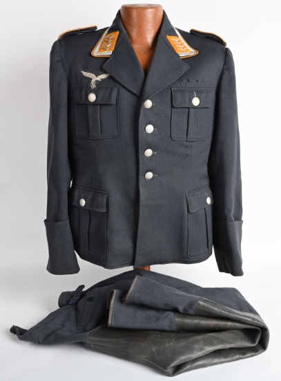 WWII NAZI GERMAN LUFTWAFFE FLIGHT SERVICE UNIFORM