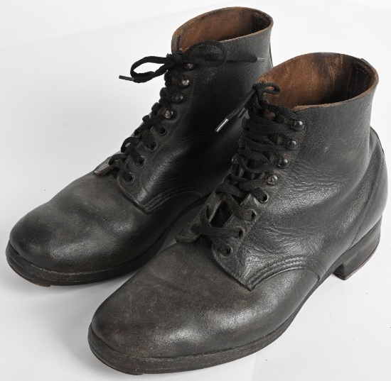 WWII NAZI GERMAN ARMY M44 LOW QUARTER SHOES WW2
