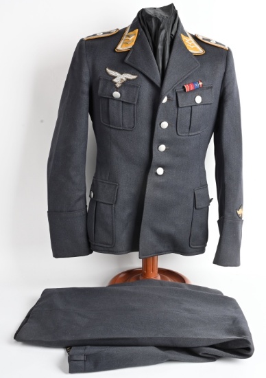 WWII NAZI GERMAN LUFTWAFFE FLIGHT SERVICE UNIFORM