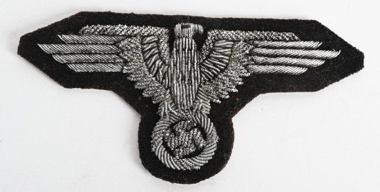 WWII NAZI GERMAN SS OFFICER'S SLEEVE EAGLE WW2