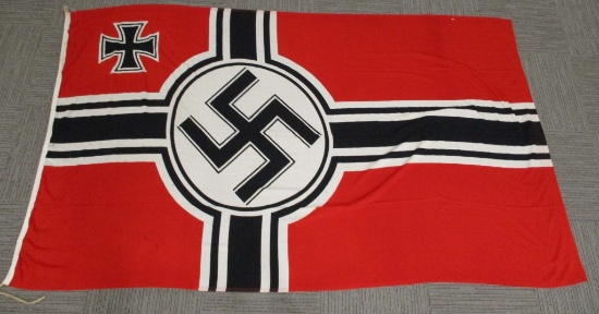 WWII NAZI GERMAN KRIEGSMARINE BATTLE FLAG 200X335