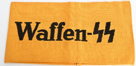 WWII NAZI GERMAN WAFFEN SS ARMBAND WW2