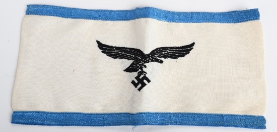 WWII LUFTWAFFE DEPUTY AIR DEFENSE LEADER ARMBAND