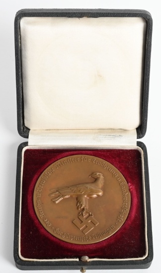 WWII NAZI GERMAN MINISTER OF AGRICULTURE MEDAL WW2