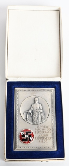 WWII NAZI GERMAN DRV NON PORTABLE CYCLING AWARD