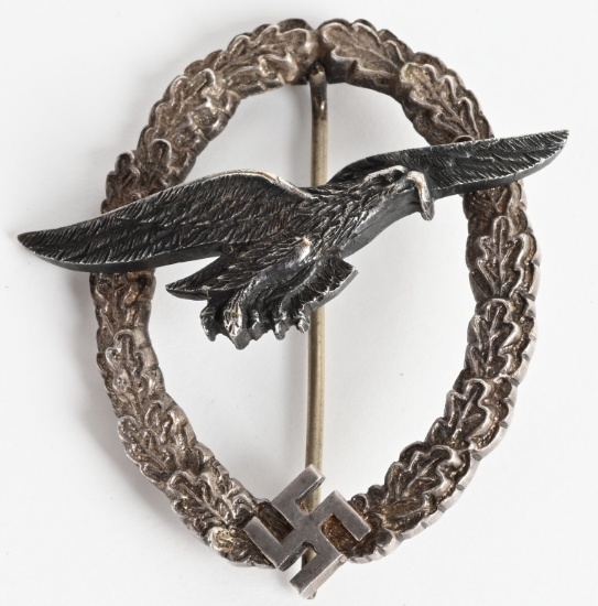 WWII NAZI GERMAN LUFTWAFFE GLIDER PILOT BADGE WW2