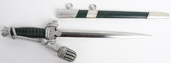 WWII NAZI GERMAN LAND CUSTOMS OFFICIAL'S DAGGER