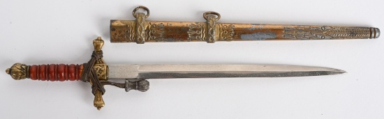 WWII GERMAN KRIEGSMARINE MINIATURE DAGGER 1st MOD.