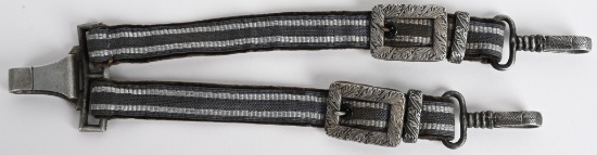 WWII NAZI GERMAN LUFTWAFFE OFFICER DAGGER HANGERS