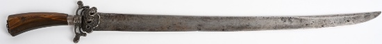 18th CENT. SILVER MOUNTED SMALL SIDE SWORD
