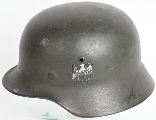 WWII NAZI GERMAN M35 SINGLE DECAL HEER HELMET WW2