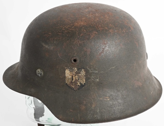 WWII NAZI GERMAN M42 SINGLE DECAL HELMET ET64 WW2