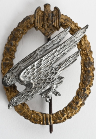 WWII NAZI GERMAN ARMY PARATROOPER'S BADGE WW2