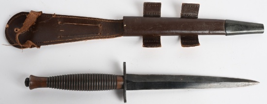 WW2 BRITISH FAIRBAIRN/SYKES FIGHTING KNIFE SHEATH