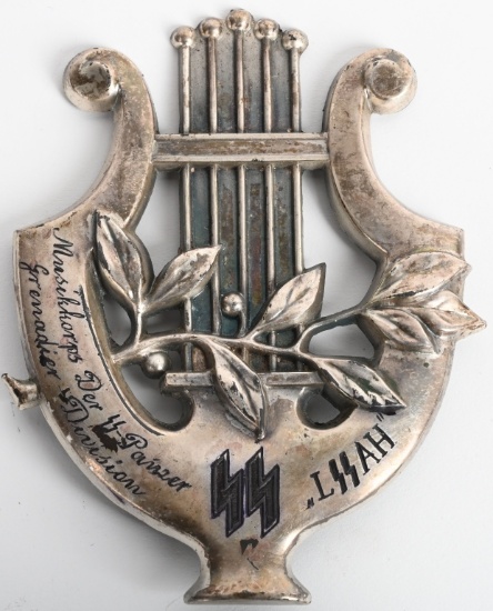 WWII LSSAH WAFFEN SS ADOLF HITLER DIV. MUSIC LAIR
