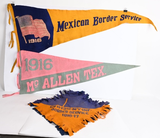 US MEXICAN BORDER SERVICE PENNANT LOT PILLOW SHAM