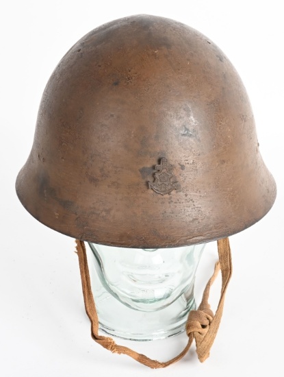 WWII JAPANESE TYPE 90 NAVY MARINE COMBAT HELMET