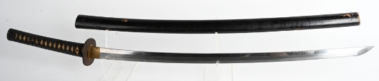 JAPANESE KATANA SWORD, SIGNED TANG