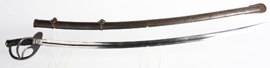 CIVIL WAR US MODEL 1860 CAVALRY SWORD IRON HILT
