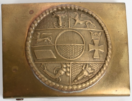 WW1 IMPERIAL GERMAN MECKLENBURG BELT BUCKLE