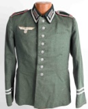 WWII NAZI GERMAN ARTILLERY DER SPIESS TUNIC WW2