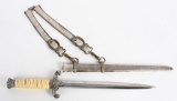 WWII NAZI GERMAN ARMY OFFICER DAGGER HORSTER WW2
