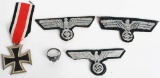 WWII NAZI GERMAN LOT EKII OFFICER BREAST EAGLE LOT