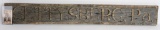 CIVIL WAR PERIOD GETTYSBURG TOWN SIGN W/ CDV NYVM