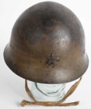WWII IMPERIAL JAPANESE IJA TYPE 90 COMBAT HELMET